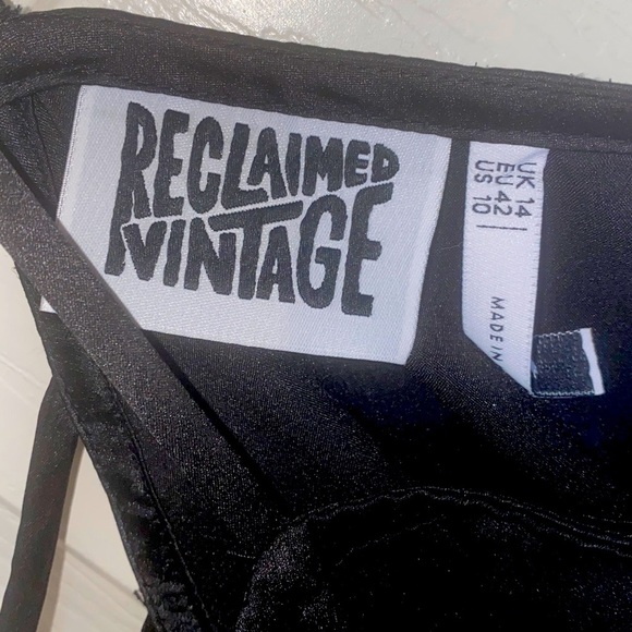 Reclaimed Vintage Inspired Mini Slip Dress - Picture 7 of 10